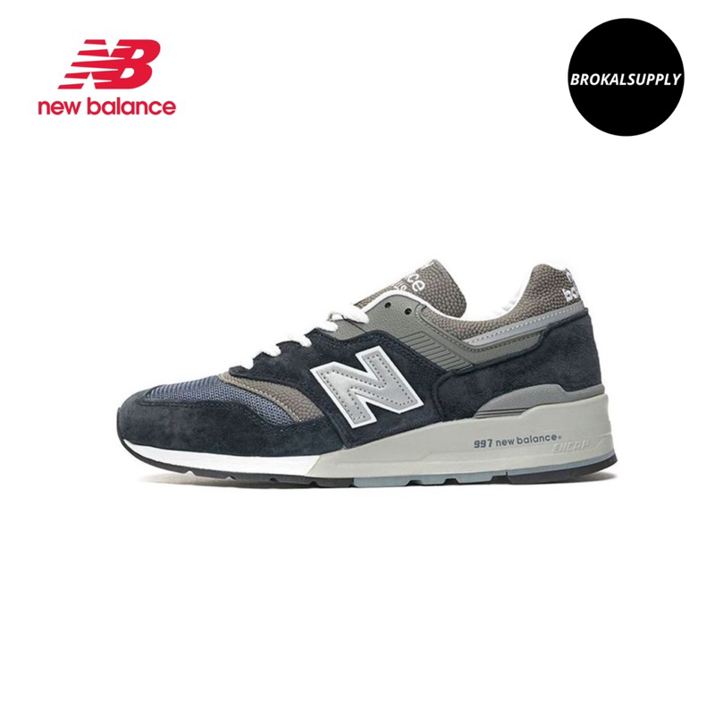 (BRKL) Sepatu Pria NB New Balance 997NM Navy “Made In USA”