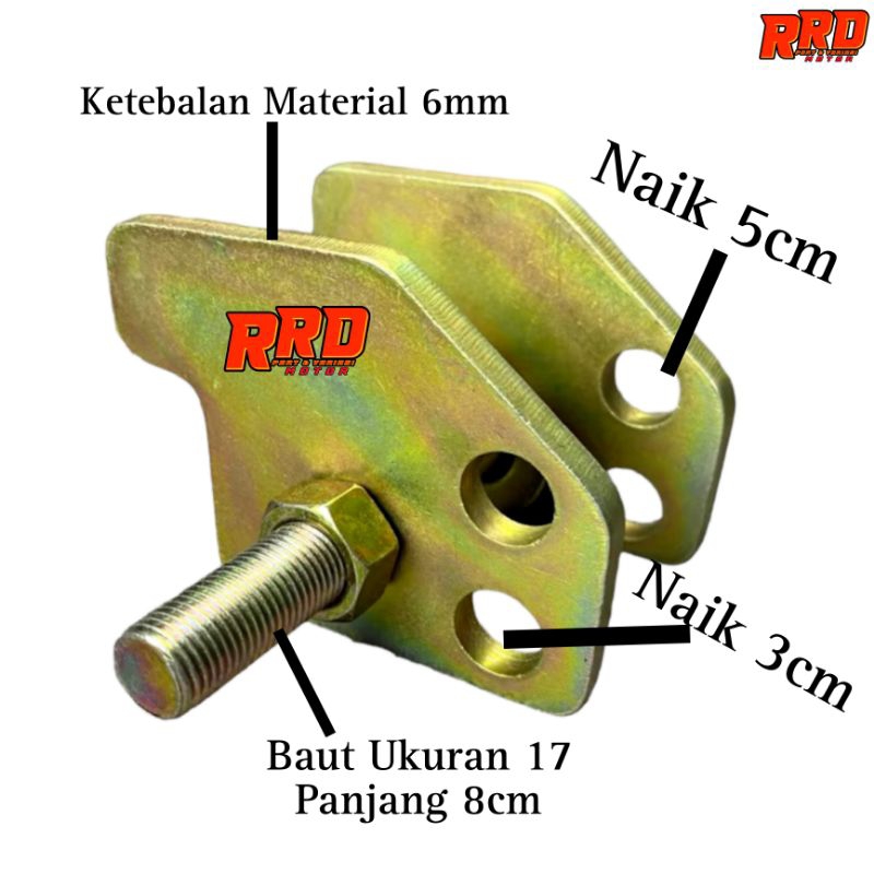 Peninggi Monoshock BYSON / Peninggi Belakang Monoshock BYSON Peninggi shock belakang BYSON