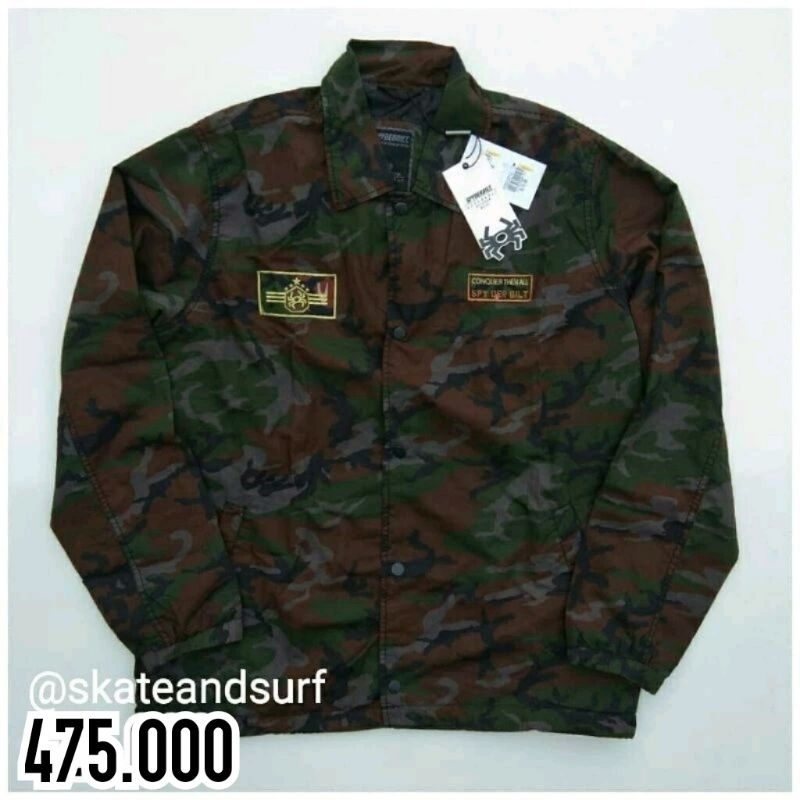 JAKET PARASUT SPYDERBILT ORIGINAL