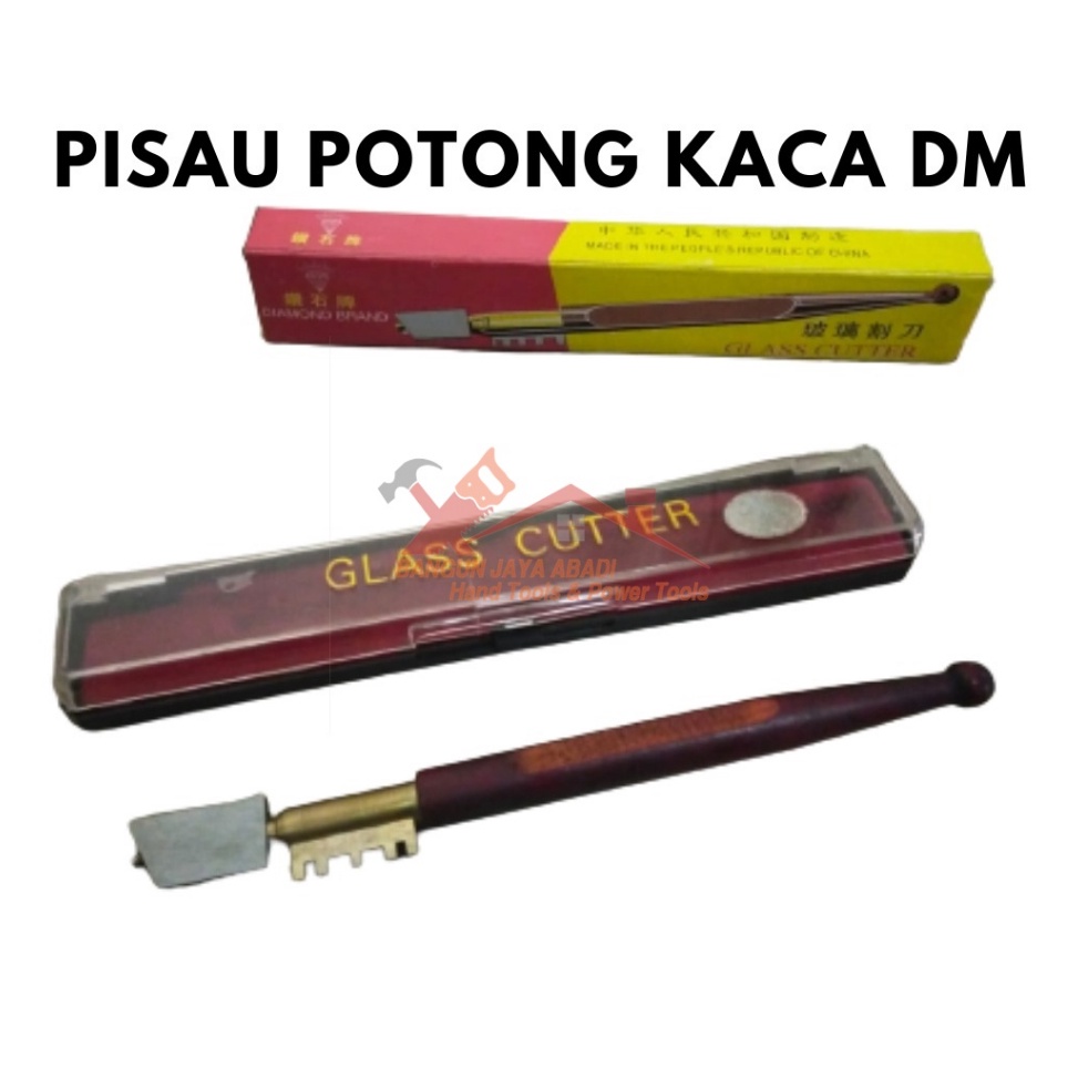 Bagus Banget PISAU POTONG KACA DIAMONDGLASS CUTTER ALAT POTONG KACA INTAN BJA