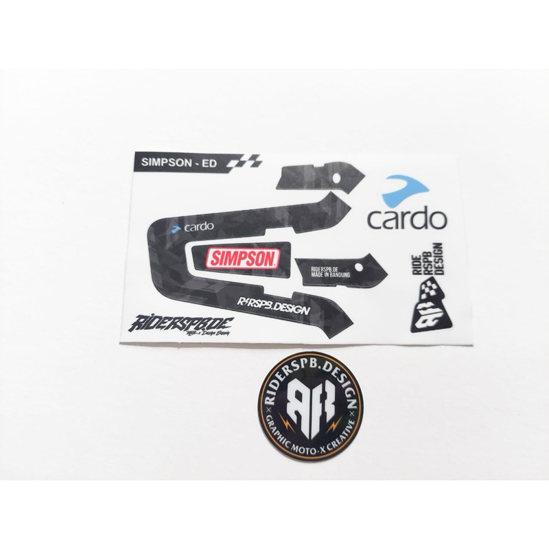 SIMPSON ED - STICKER DECAL SKIN COVER GARSKIN CARDO EDGE