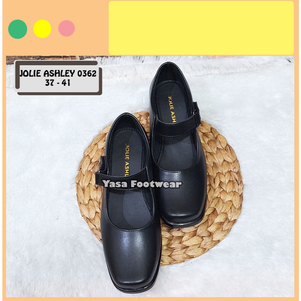 YASA FOOTWEAR - Pantofel Wanita JOLIE ASHLEY 0362 37-41 / Sepatu Pantofel Wanita / Sepatu Sekolah Wa