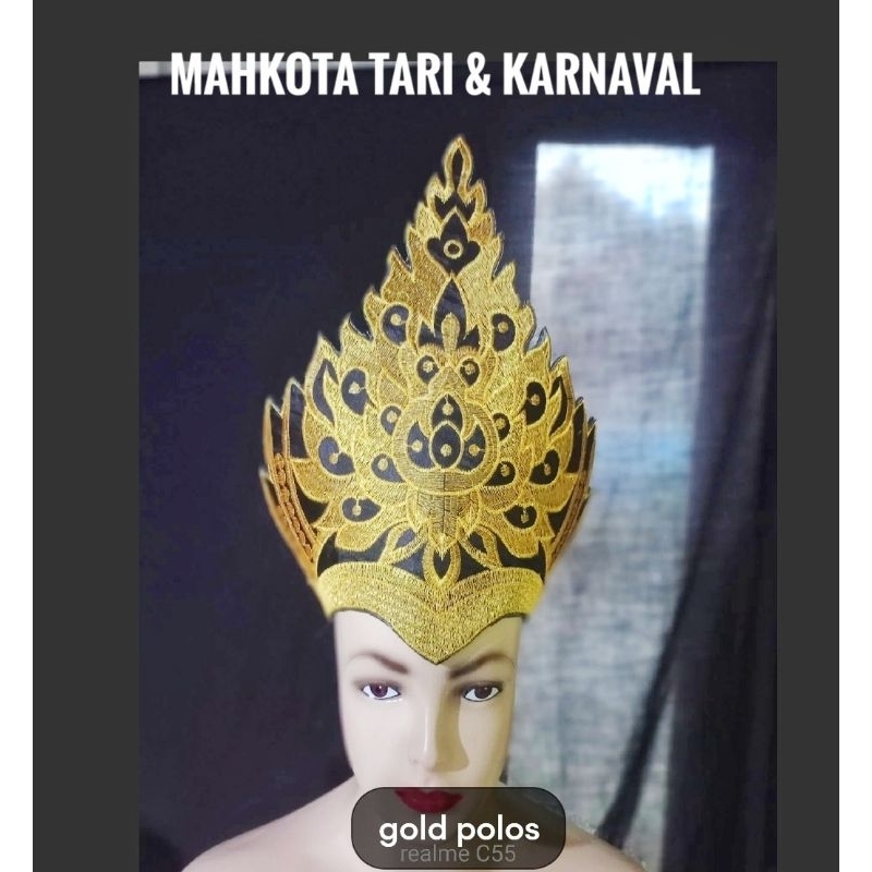 Mahkota tari tradsional/mahkota tari karnaval/mahkota kesenian tari gotongan