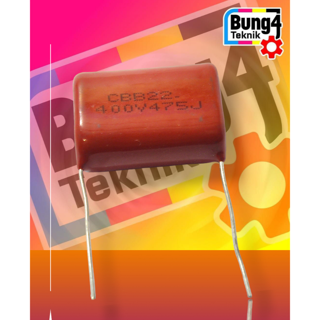 MILAR 475K 400V CAPACITOR MILAR 475J 400V 475 J 400V CAPACITOR MYLAR CBB 475J 400V KAPASITOR