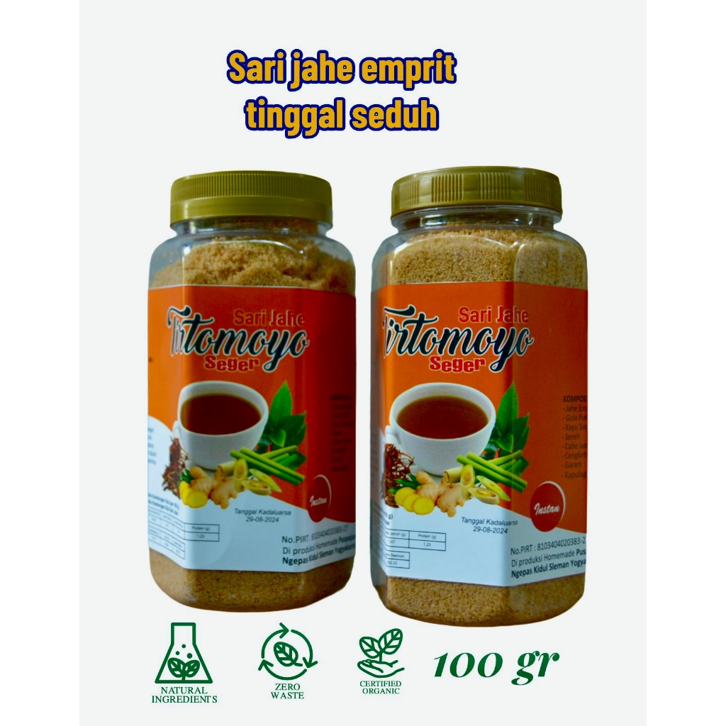 

PROMO BELI 1 GRATIS 1 Sari jahe emprit tinggal seduh