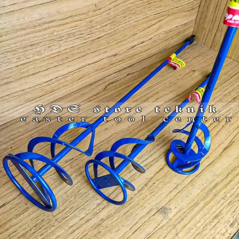 Mixser Alat Pengaduk Cat Dan  Semen Instan 60 x 400 mm model sds plus tjap mata pengaduk cat,semen,m