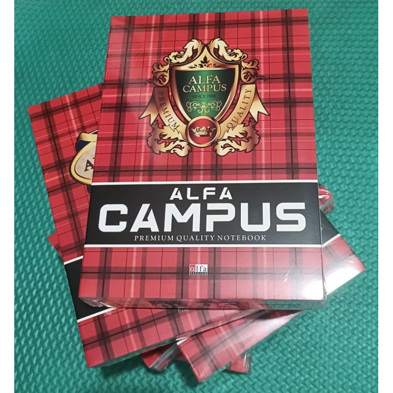 

Buku tulis Alfa Campus big boxy 50 lembar