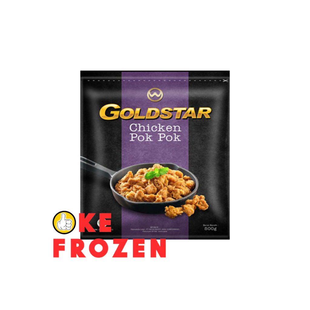 

GOLDSTAR CHICKEN POK POK 500GR / NAGET AYAM