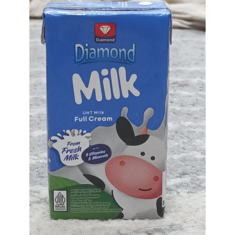 

Diamond milk uht fullcream 125ml