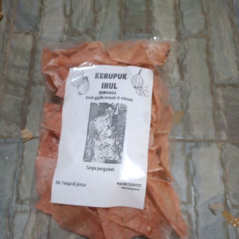 

KerupukInulKhasSitubondo500GR/1Pcs