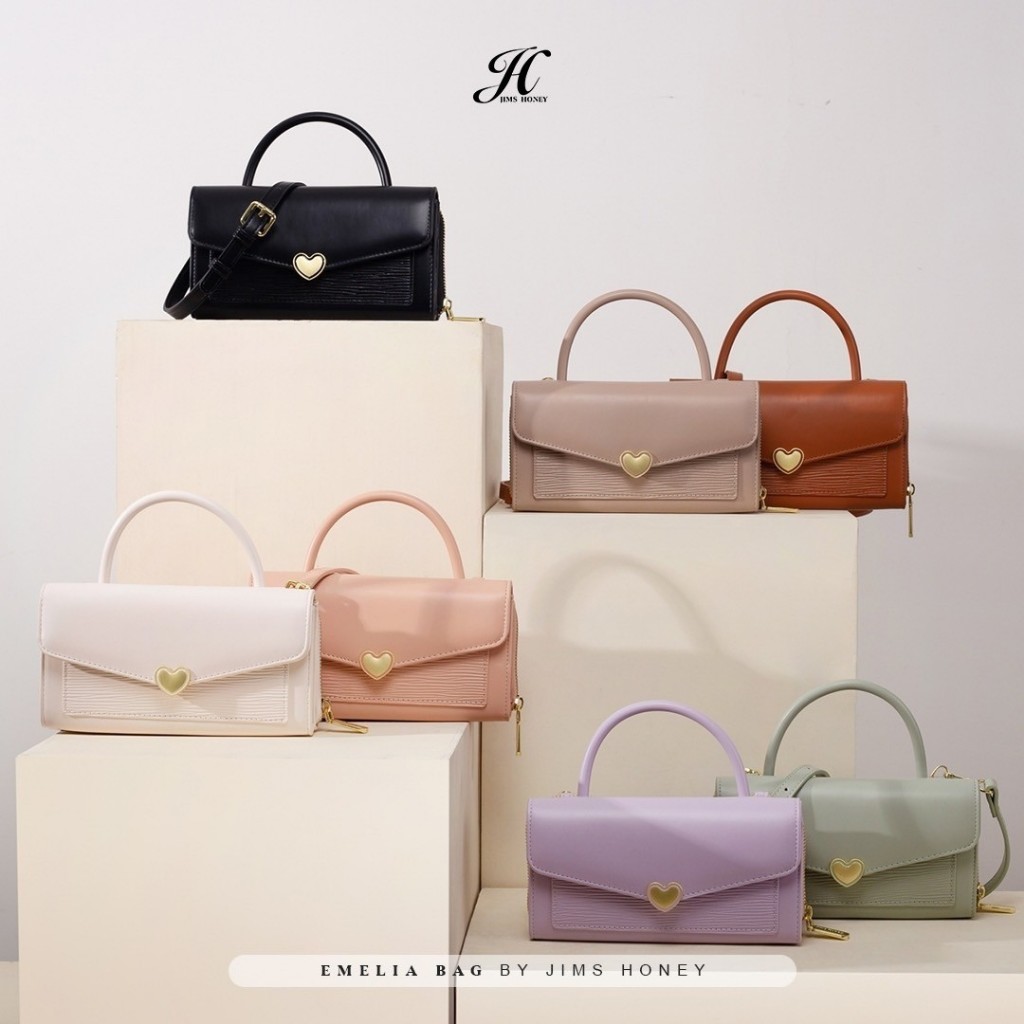 JIMS HONEY EMELIA BAG Tas Selempang Wanita Slingbag Cewek Jimshoney Trendy Elegan