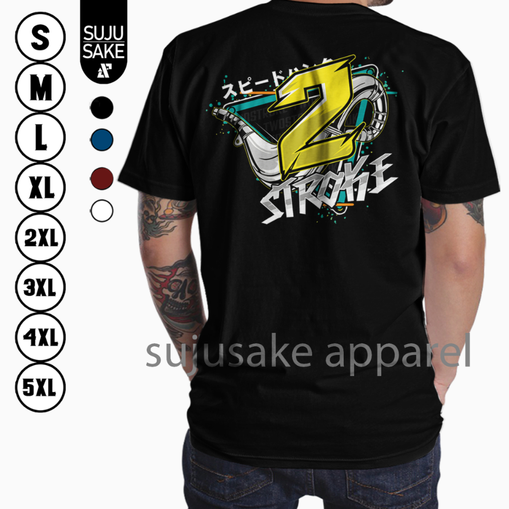 Baju Kaos Atasan Pria Fiz R Rx King 2 Tak Stroke 2stroke Distro Original Sujusake Apparel Murah Kere