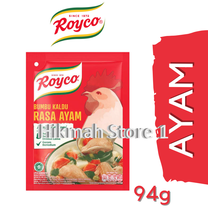 

Royco Penyedap Bumbu Kaldu Ayam 94g