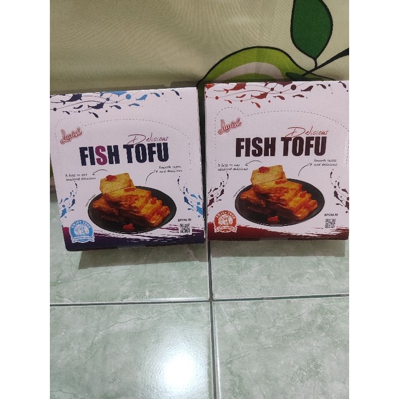 

fish tofu bbq dan spicy isi 30pc