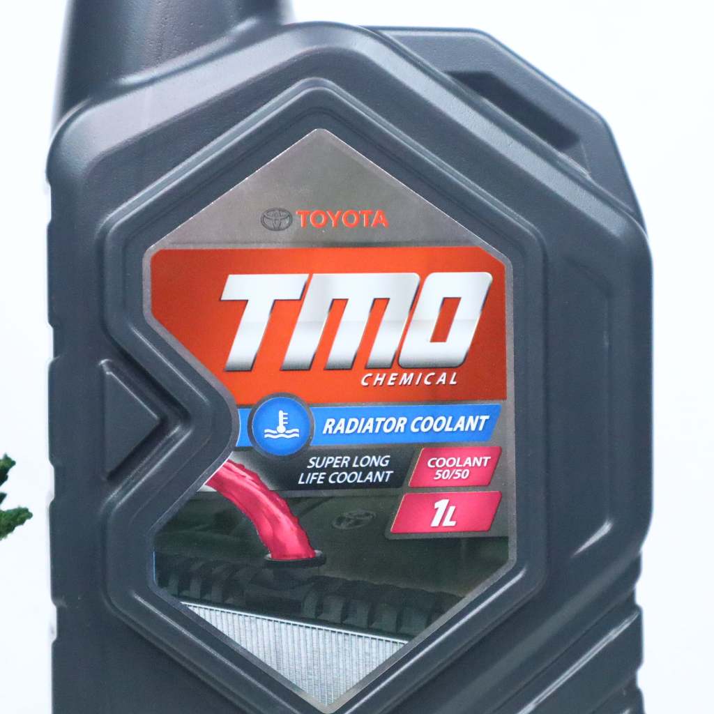 TMO Air Radiator Coolant 50/50 Merah 1 Liter Cairan Pendingin Mobil Motor Super Long Life Toyota