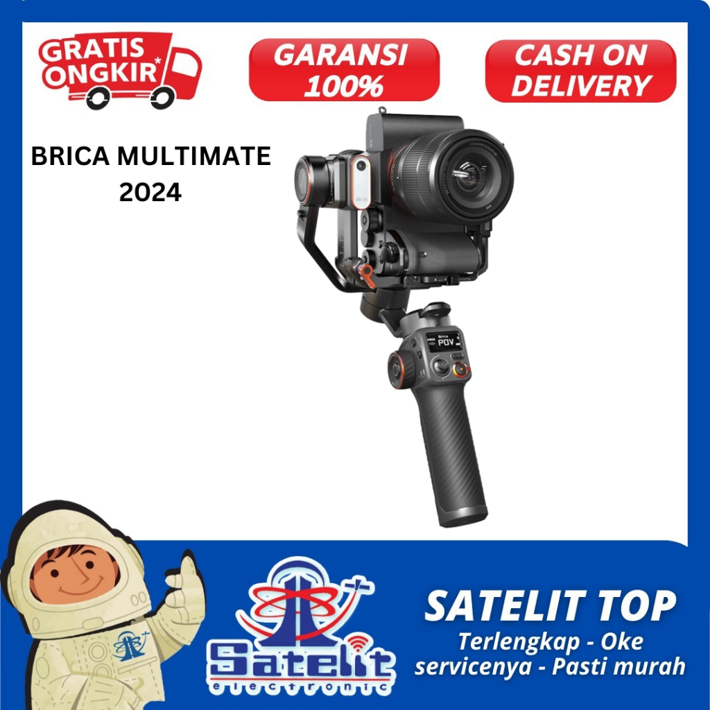 BRICA B-STEADY MULTIMATE 3-AXIS / GIMBAL KAMERA / GIMBAL KAMERA DSLR