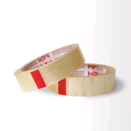 

Isolasi 1Inch Solasi Bening Lakban Kecil 24mm Tebal Ukuran 72yard/90yard
