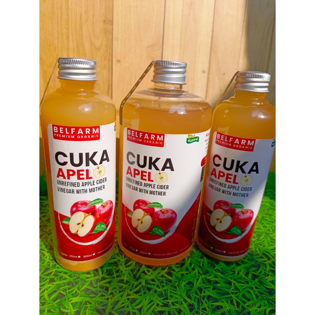 

Cuka Aperl Premium 500ml - Apple Cider Vinegar With Mother Bagus Untuk Kesehatan, Diabetes