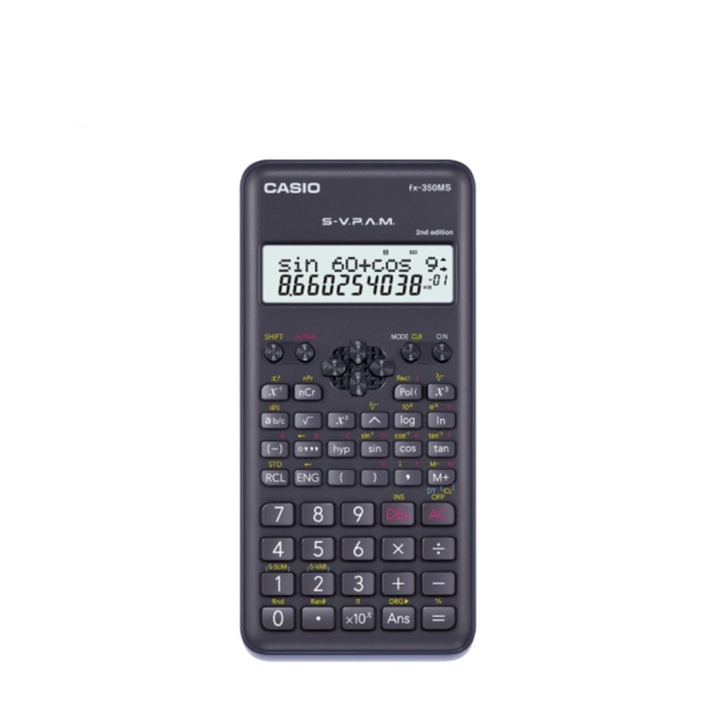 

Kalkulator Sekolah/Kuliah Casio FX-350MS 2nd Edition