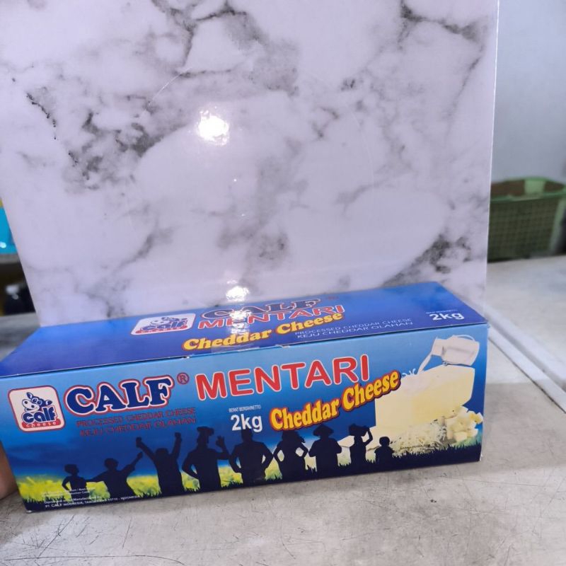 

Keju Calf Mentari Cheddar 2kg
