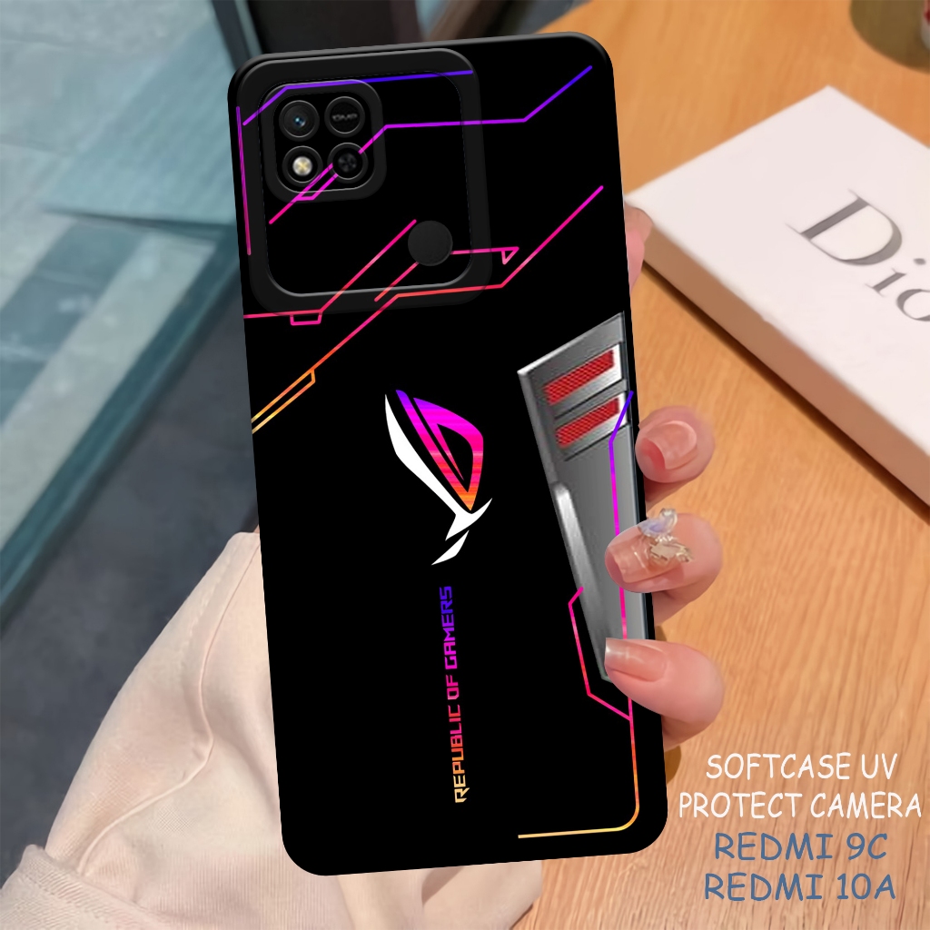 Case XIAOMI REDMI 10A - REDMI 9C  - Softcase XIAOMI REDMI 10A - REDMI 9C  - Softcase Pro Camera -  C
