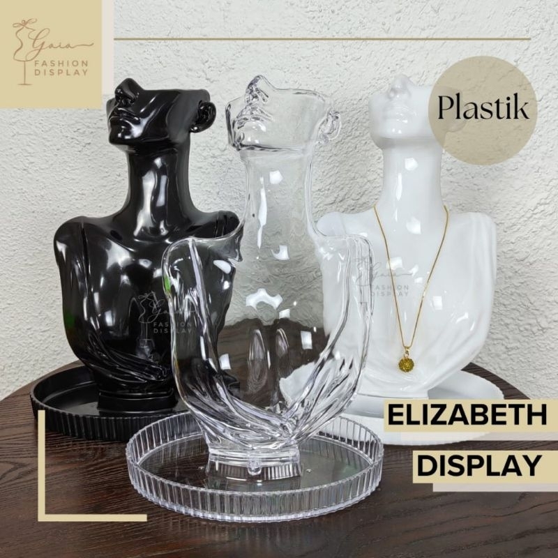 Pajangan Kalung Jewelry Necklace Display Stand Patung Kalung Display Premium Display Kalung