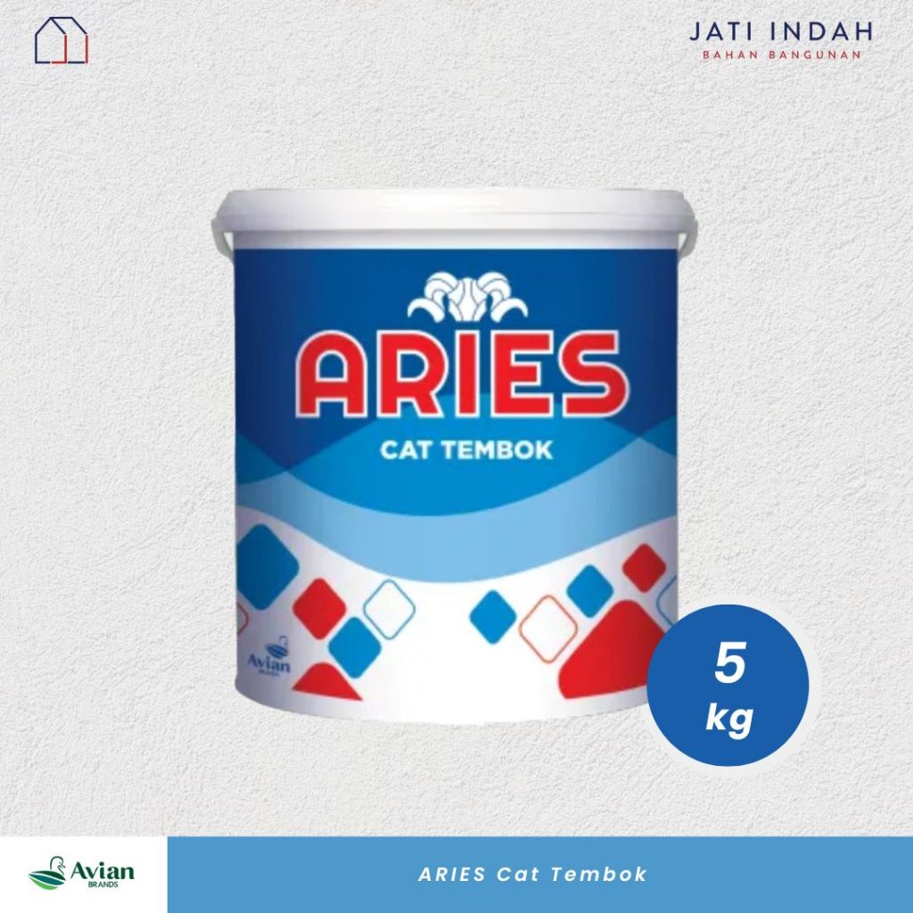 ARIES CAT TEMBOK 5 KG GALON / CAT DINDING EKONOMIS 17 AGUSTUS