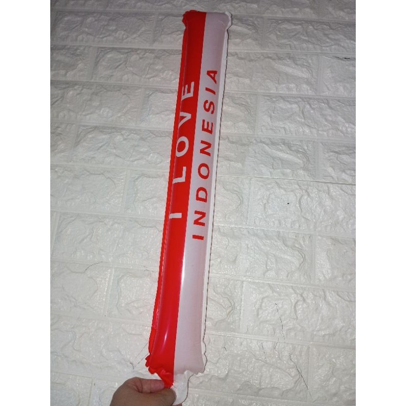 Balon Pentung Tongkat Merah Putih  Pentungan Love Indonesia