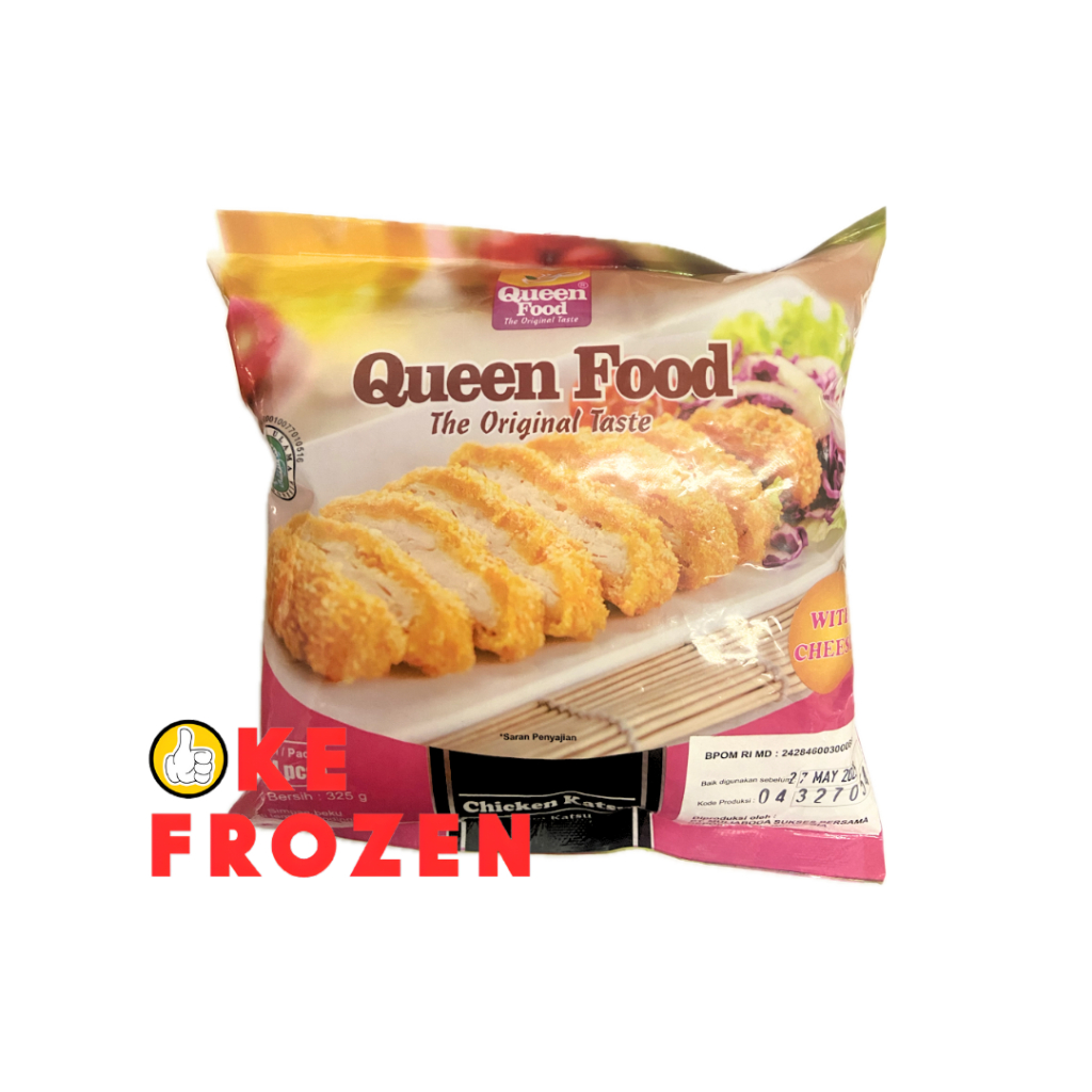 

QUEEN FOOD CHICKEN KATSU WITH CHEESE 325GR