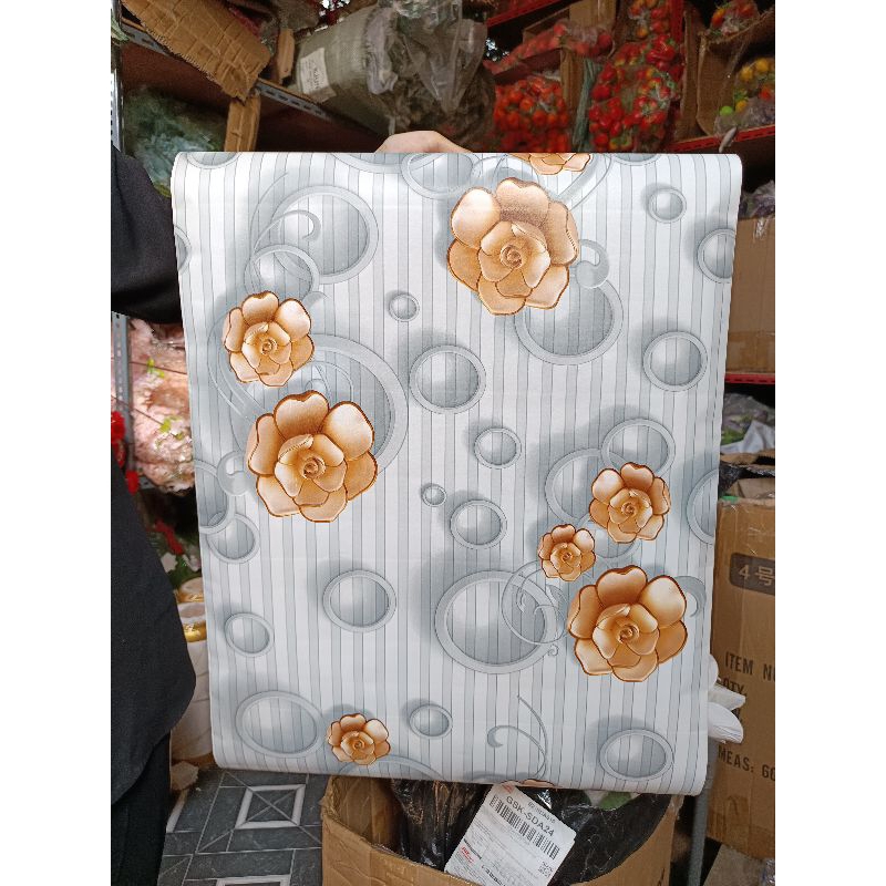 Wallpaper Sticker 3 Dimensi Baru