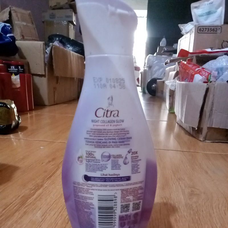 Citra Hand Body Lotion Night Collagen 210ml