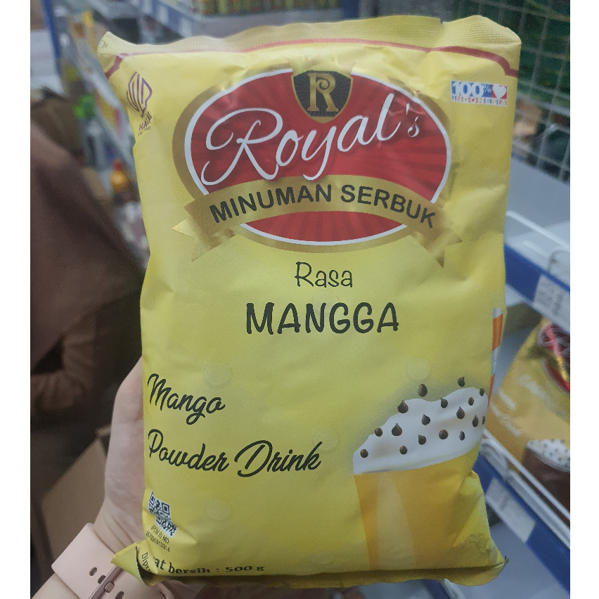 

royal drink rasa mangga 500gr