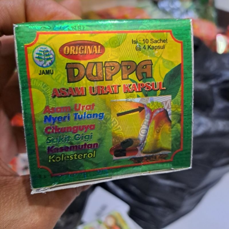 dupa kapsul duppa kapsul asam urat pegalinu