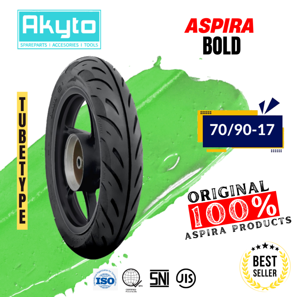 BAN ASPIRA BOLD / BAN TUBETYPE / BAN MOTOR RING 17 / BAN R17 / BAN LUAR / BAN MOTOR BEBEK / BAN MOTO