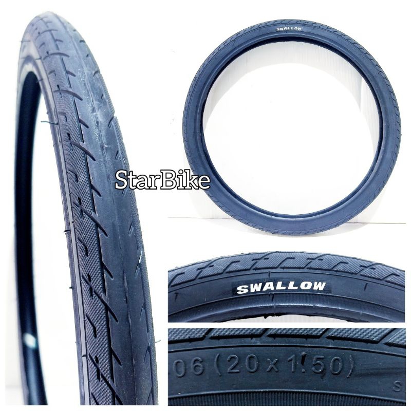 Ban Luar Sepeda Bmx Lipat 20×1.50 Racing Swallow