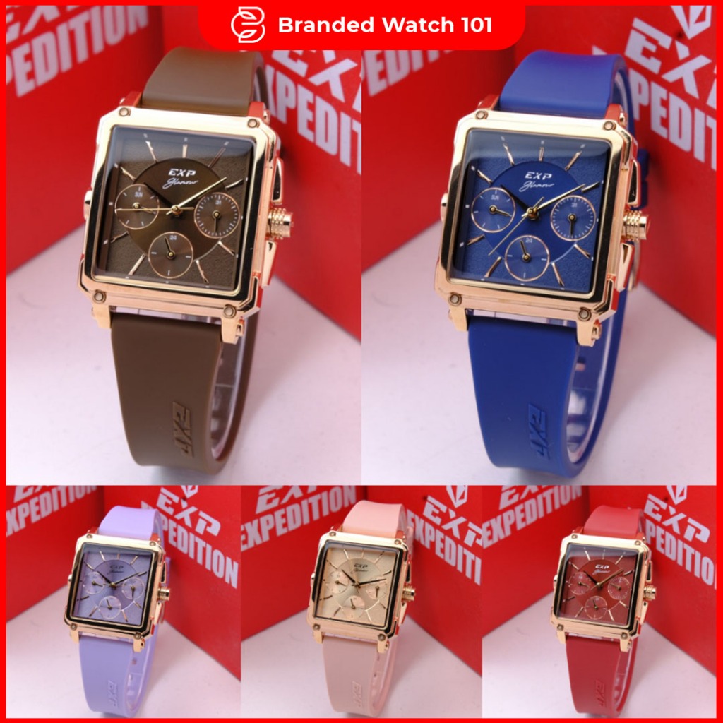 ORIGINAL Jam Tangan Wanita Expedition E 6618 / E6618 / 6618 Garansi Resmi 1 Tahun.