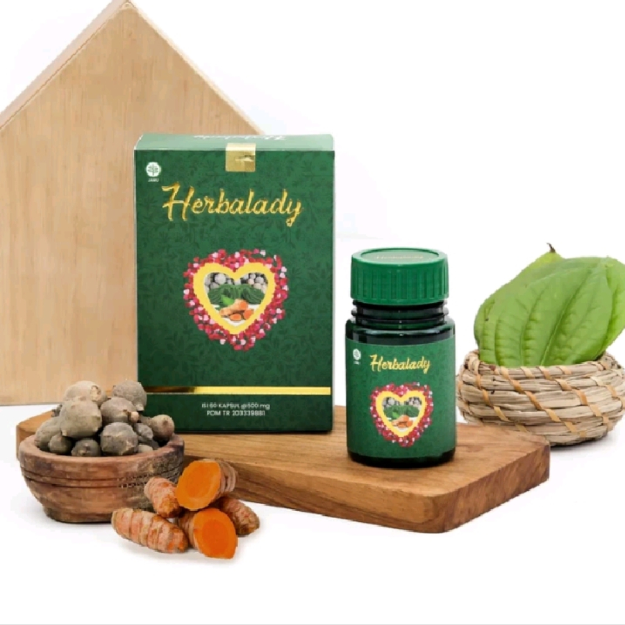 (ORIGINAL) HERBALADY OBAT PELANCAR HAID AMPUH HERBAL ALAMI. SUDAH HALAL