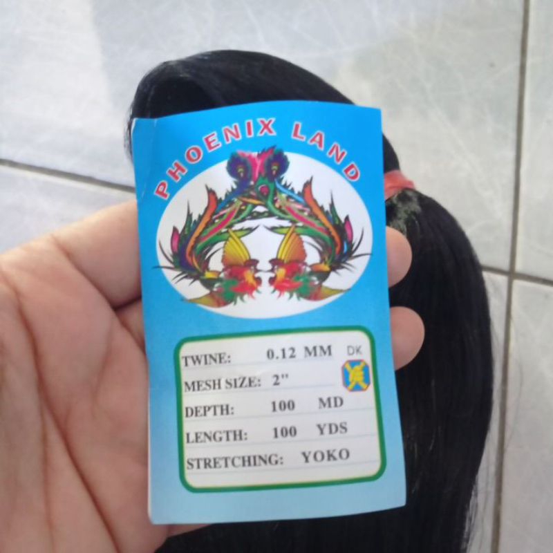 JARING BURUNG HITAM LUBANG 2 INCHI 100MD/100YDS JARING BURUNG PERKUTUT