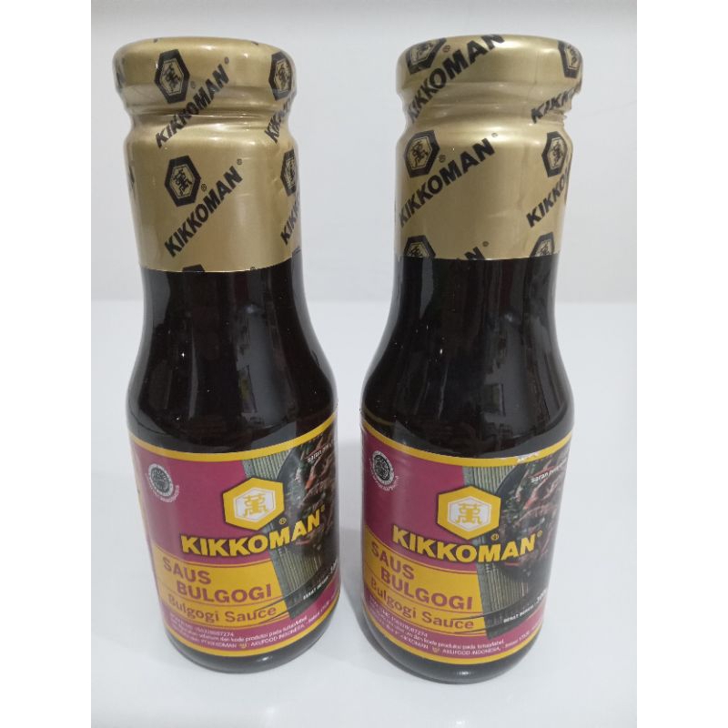 

KIKKOMAN- BULGOGI SAUCE / SAUS BULGOGI HALAL IMPORT 300ML