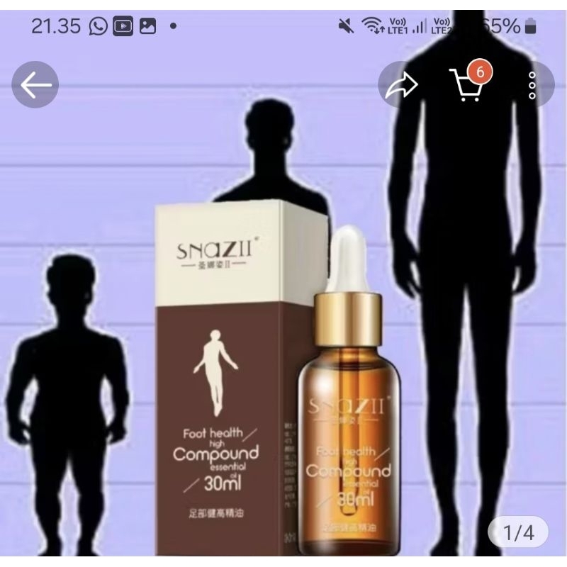 0Promo Termurah Original Minyak Peninggi Tubule Mabrem Snazii Essential 40ml