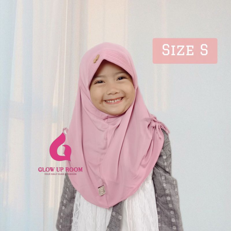 Sera Hijab Bergo Instan Anak | Bergo Instan anak Hijab Sekolah anak SD Hijab anak Glowuproom