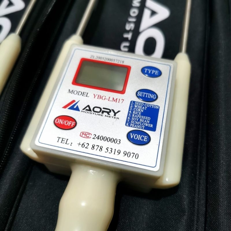 AORY LM-17 (Tester kadar air jagung, beras, gabah, kedelai, dll)
