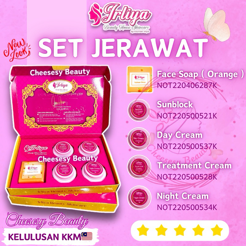 IRLIYA BEAUTY SKINCARE ( SET JERAWAT) 100% ORIGINAL MALAYSIA