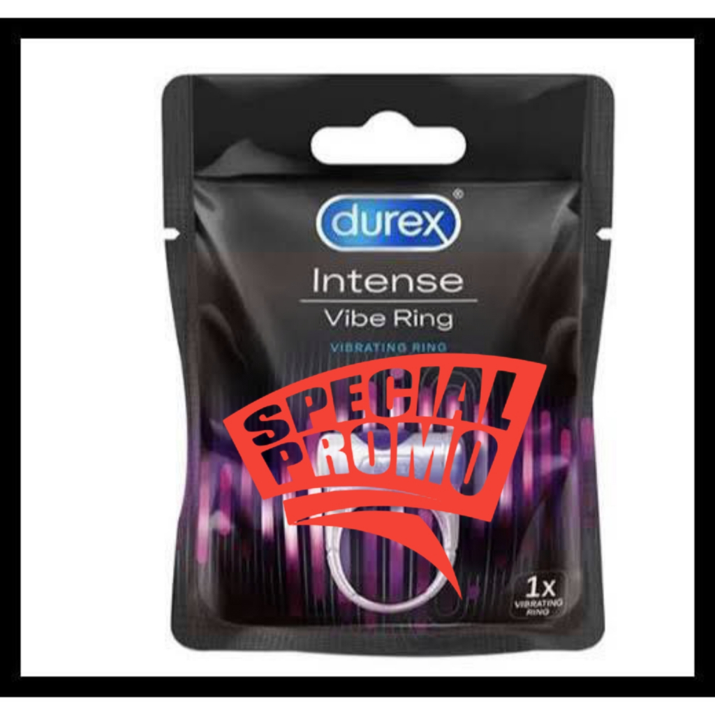 DUREX PLAY RING ALAT BANTY PRIA WANITA GETAR ELEKTRIK LARGE SIZE