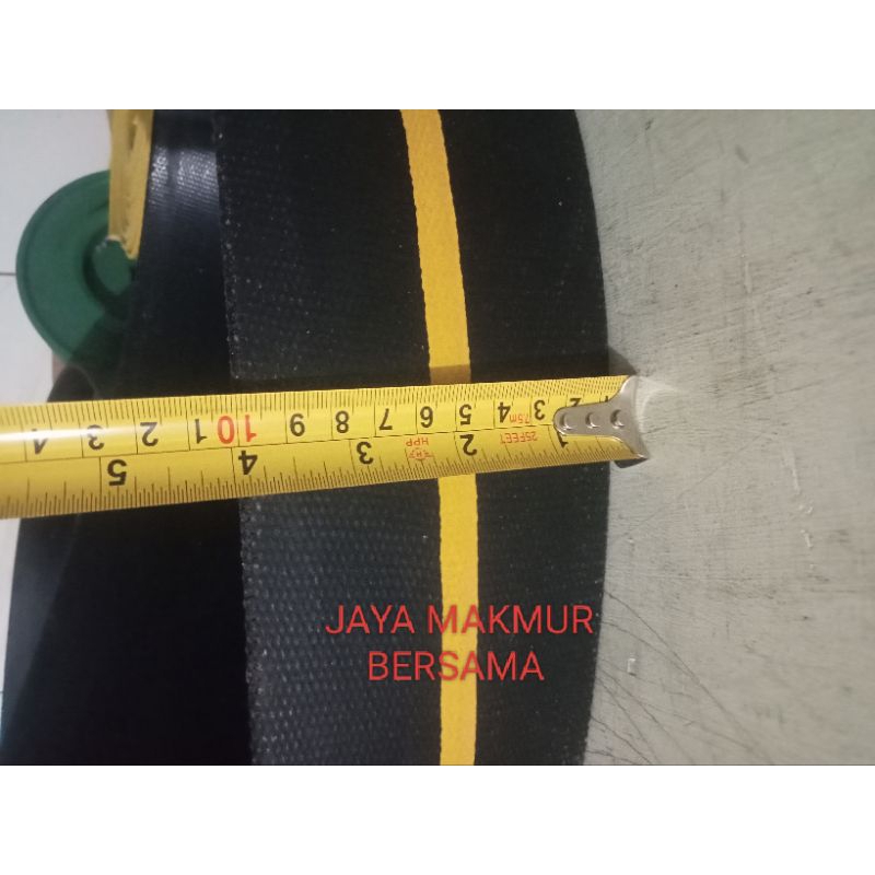 Ban Driving Belt Driving 4“ / 10cm x 5 mm Hitam 36 Oz Ban Gilingan daging