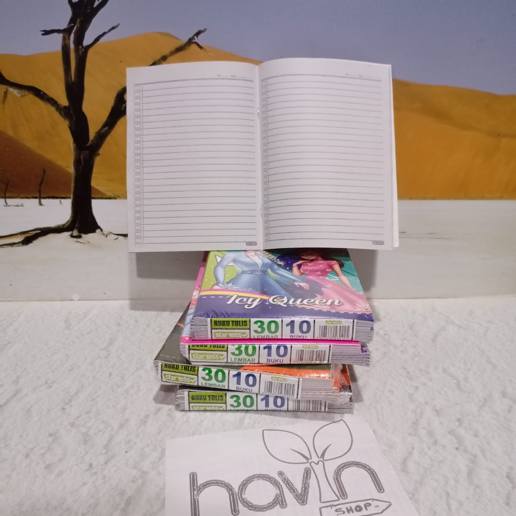 

[Whispers] (10pc) buku tulis murah gambar 30 lembar