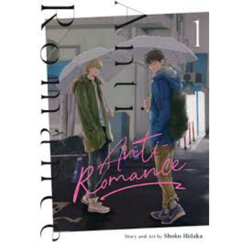 komik/manga anti-romance vol 1, 2 by Shoko Hidaka English Original yaoi BL