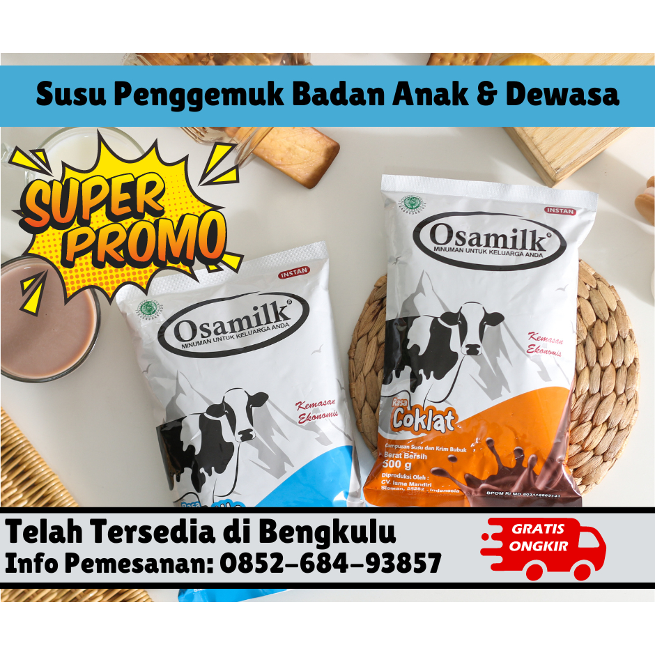 

Osamilk Susu Penambah Berat Badan Anak dan Dewasa