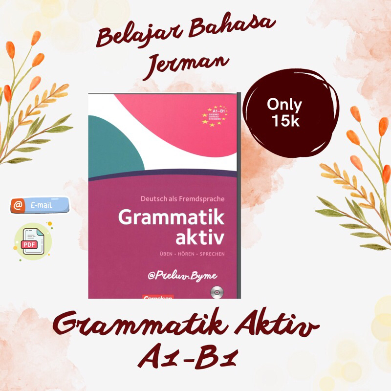 

(ID04) Buku Gramatik Aktiv German A1-B1