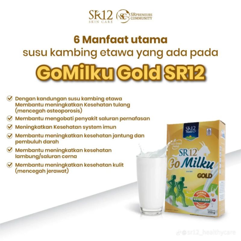 

susu kambing etawa sr12